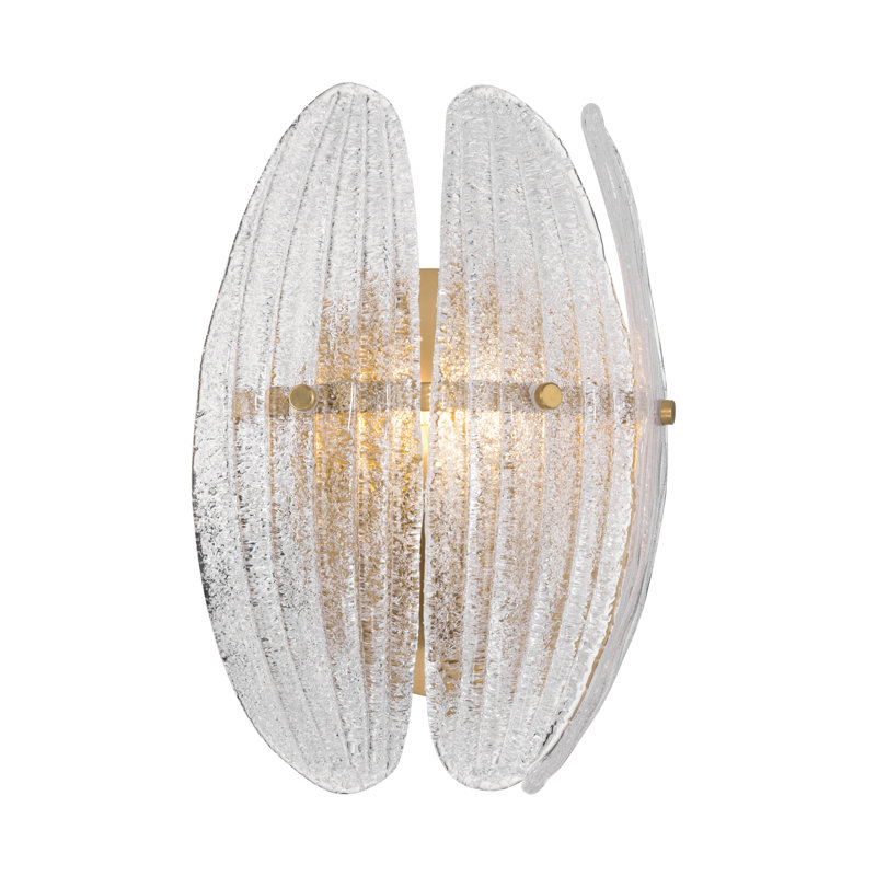 Applique murale 1 lumière 11,5 po Marclaire, Clair
