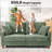 2-seater corduroy sofa-2082241703