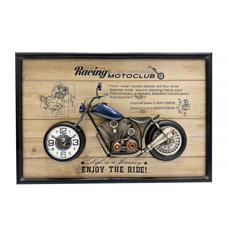 Horloge murale Johnda