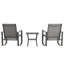 Ensemble bistro avec chaise berçante d'extérieur 3 pièces Killona-88127021