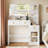 Modern Vanity Desk with Mirror Makeup Dressing Table for Bedroom-98560797