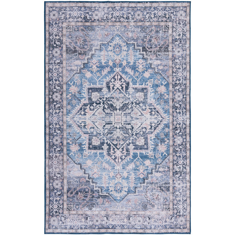 Tapis oriental bleu / gris czarnetzki, Rectangle 9 pi x 12 pi