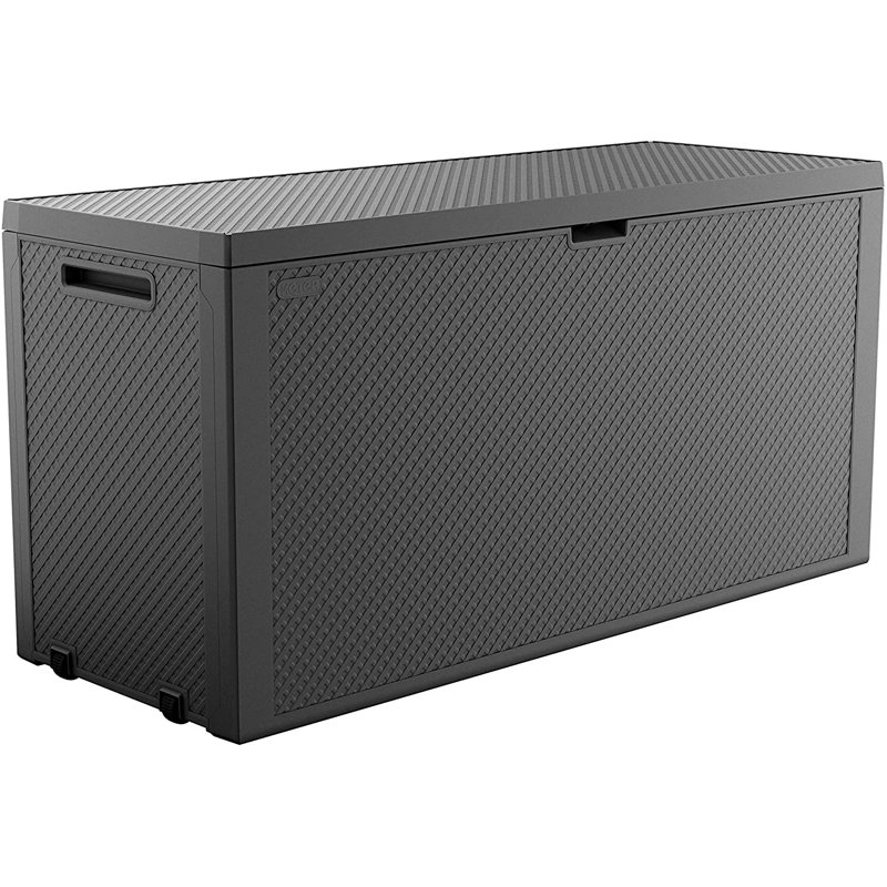 Keter Emily Garden Storage Box, Graphite