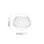 Helios 1 - Light Plastic Flush Mounted Sconce-20861723