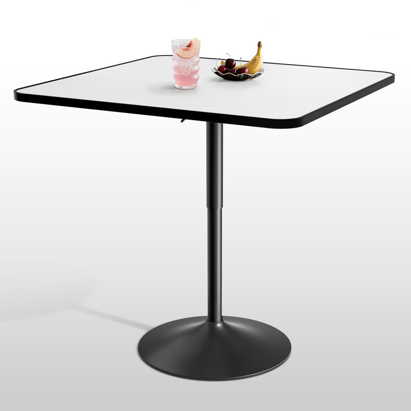 Table bistro Bistro, L 23,6 po x L 23,6 po, Blanc