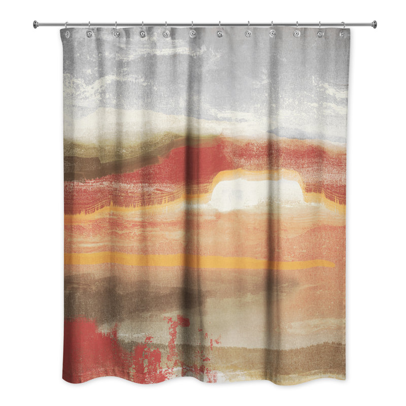 Rideau de douche simple abstract Treadwell
