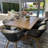 Braylin 8 - Person Wicker Patio Dining Set with Rectangular Table , Cushions Included