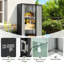Outdoor Storage Cabinet Metal Garden Shed With 2 Adjustable Shelves 3 Layer Indoor& Outdoor Waterproof Vertical Storage Shed-210709455