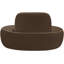 Chaise rembourrée en velours Swerve-1425424405