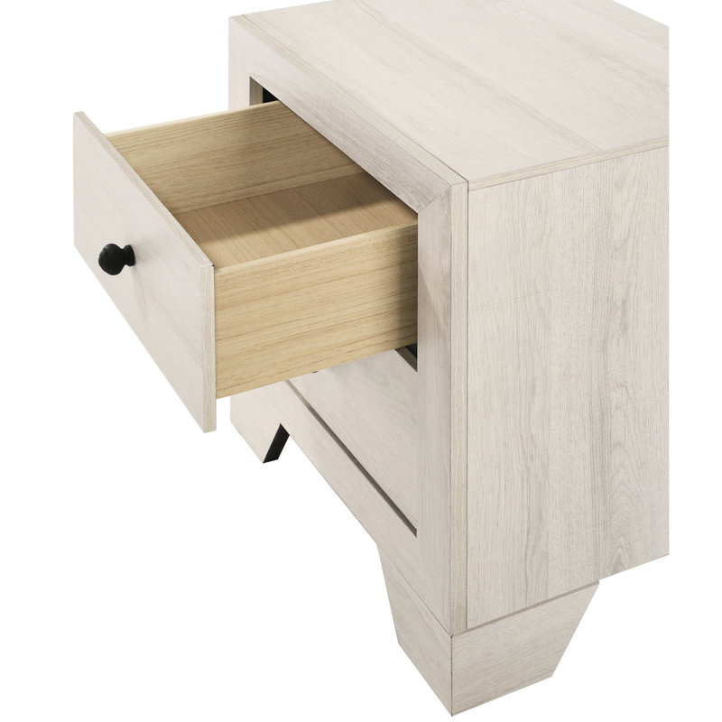 Table de chevet 2 tiroirs Contemporary