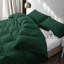Rienk Super Soft 250 TC Microfibre Reversible Plain Duvet Cover Set With Pillow Cases-843219825-843663396