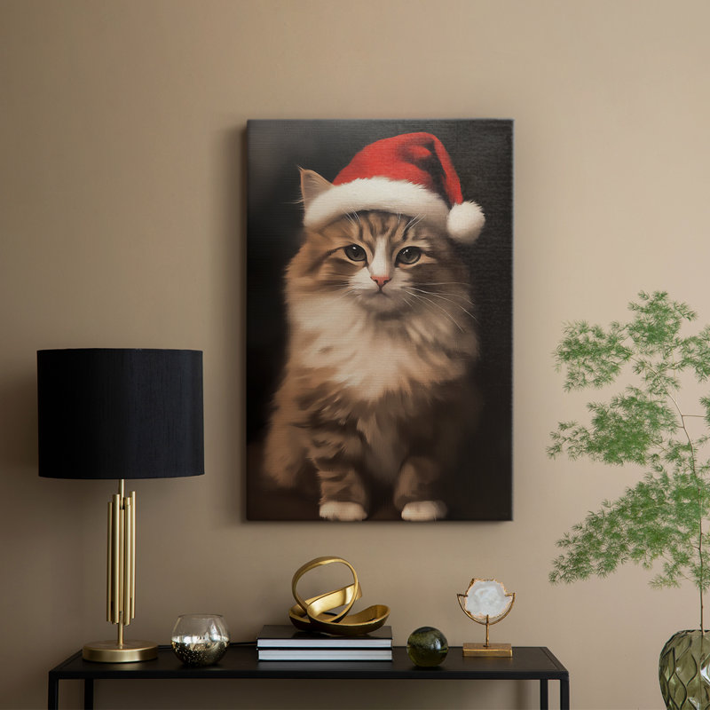 Art des Fêtes de Noël - série 2-CCLxxvi - galerie sur mesure, H 60 po x l 40 po