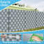 Hard PVC Privacy Screen Strips for Double Bar Fences, Wind Protection, Weatherproof, Easy to Install, Privacy Screen Fence Film Opaque for Garden Fence, Balcony-132107305