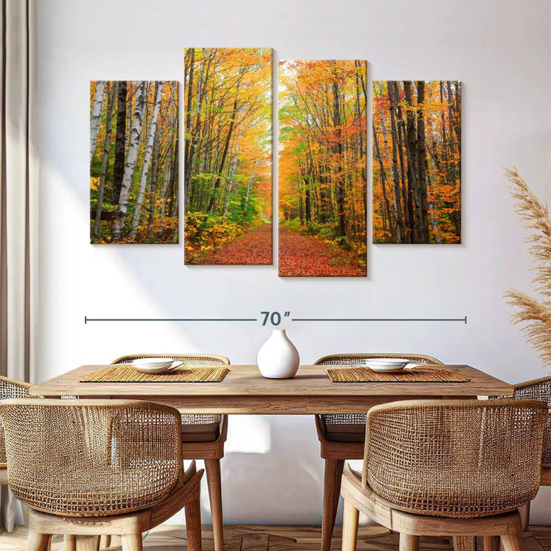 Alvord Autumn in Vermont, H 42 po x l 68 po