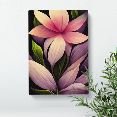 Magnificent Flowers - Wrapped Canvas Print