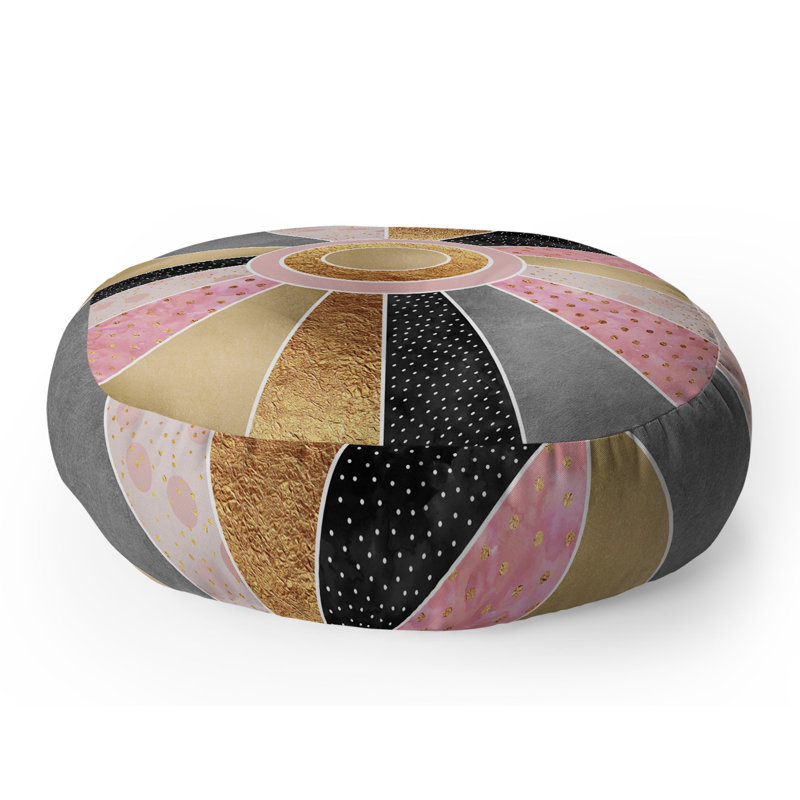 Coussin de sol en soleil elisabeth fredriksson happy