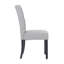 Chaise d'appoint rembourrée en lin capitonné Wren-263736401-197857312