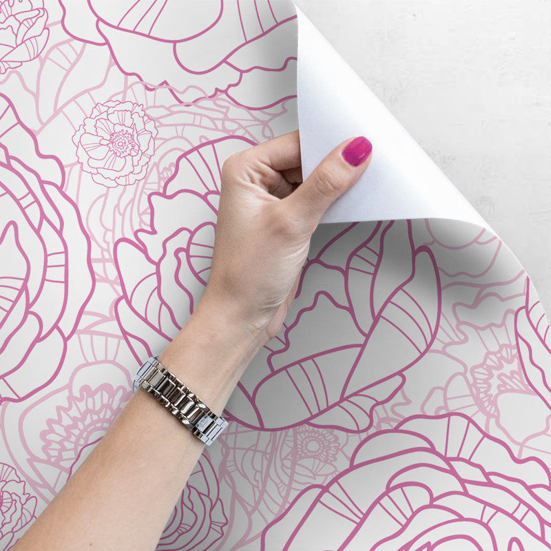 Bennita Floral Wallpaper, 250 x 250cm