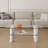 Modern, Glass Top MDF Console Table-2022923506