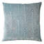 Peacock Feather Square Velvet Pillow Cover & Insert-92627696-92627692
