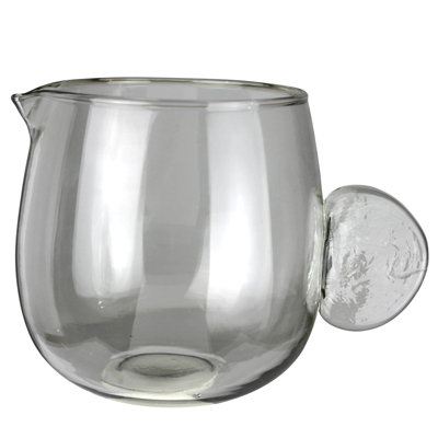 Lomi Pitcher With Tab Handle, Glass - Sm
