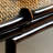 Handcrafted Bamboo Table Carbonized Weave Spacious