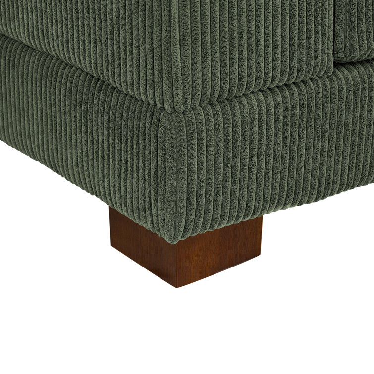 Andreco 6 - Piece Corduroy Sectional