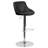 Gavin Contemporary Vinyl Bucket Seat Adjustable Height Barstool with Chrome Base-31020345