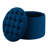 Alvin Velvet Ottoman-911821825