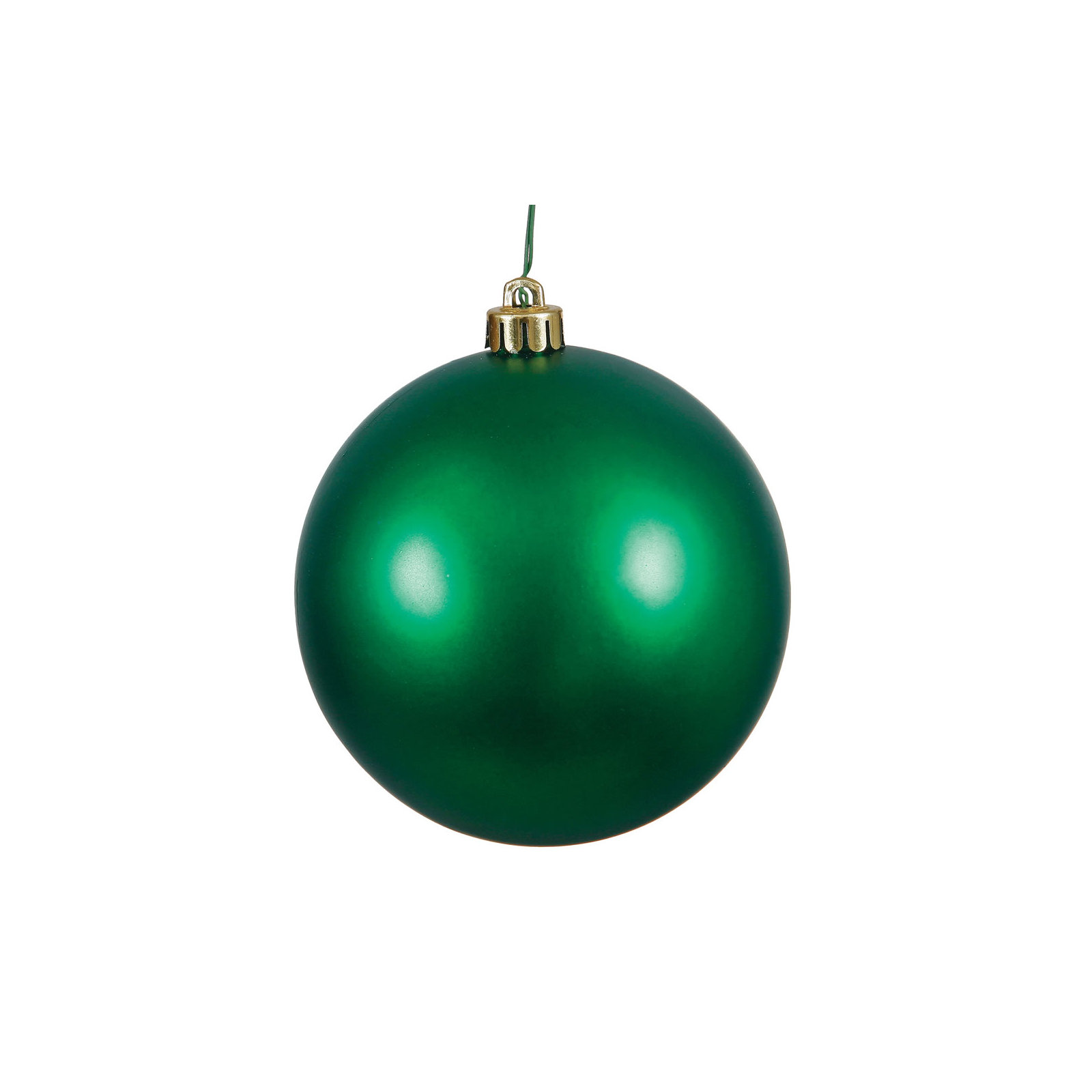 Christmas Ball Ornament, 12" H x 12" W x 12" D, Emerald