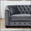 Canapé Chesterfield moderne de 77 pouces en velours, canapé 3 places, dossier capitonné-1465577839-1465577837