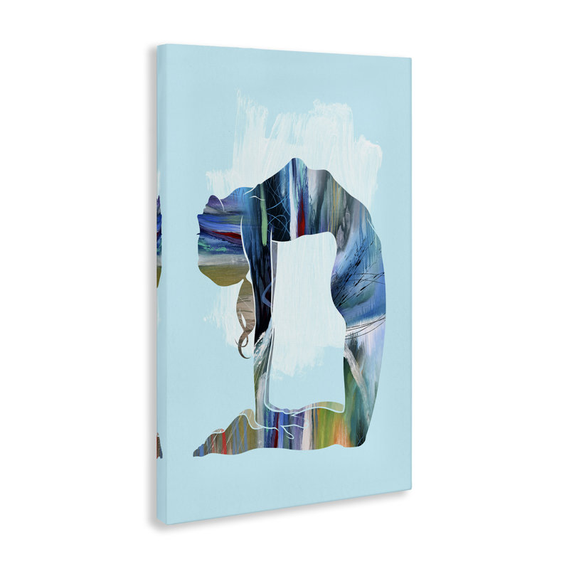 «Powerful Yoga Stretch Canvas» par Tim Parker, H 30 po x l 20 po