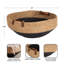 Panier de rangement rond en ruppie maritime