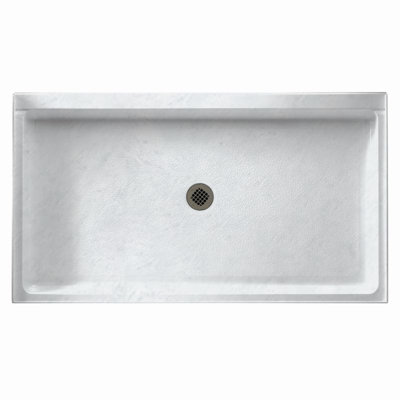 34'' W 54'' D Rectangular Single Shower Base