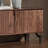 Black walnut solid wood TV cabinet