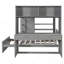Lit mezzanine avec lit simple, tablettes, bureau et garde-robe-2097097243-2097097241