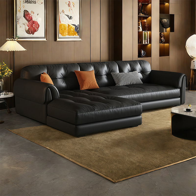 Canapé moderne et simple à lumière droite de luxe