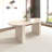 Kitchen extendable dining table