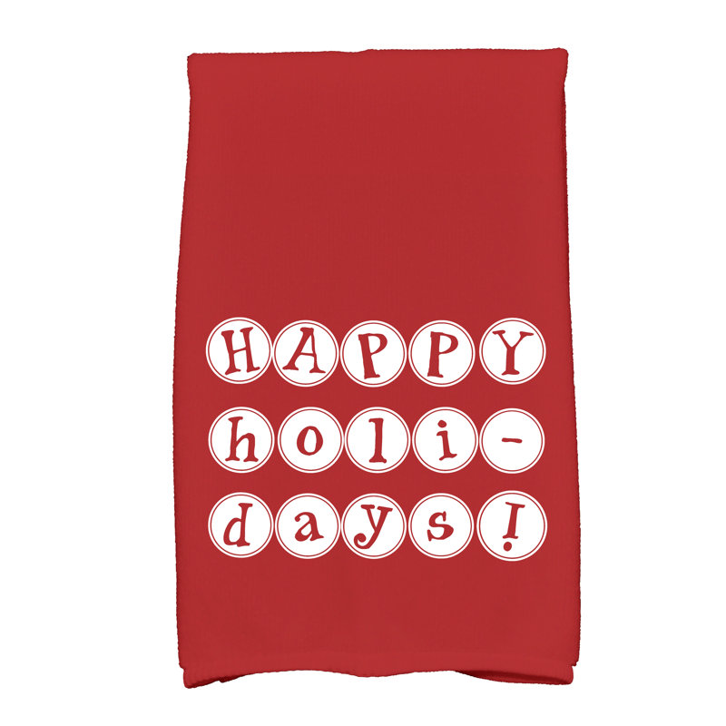 Tea Towel Kitchen Towel, Red