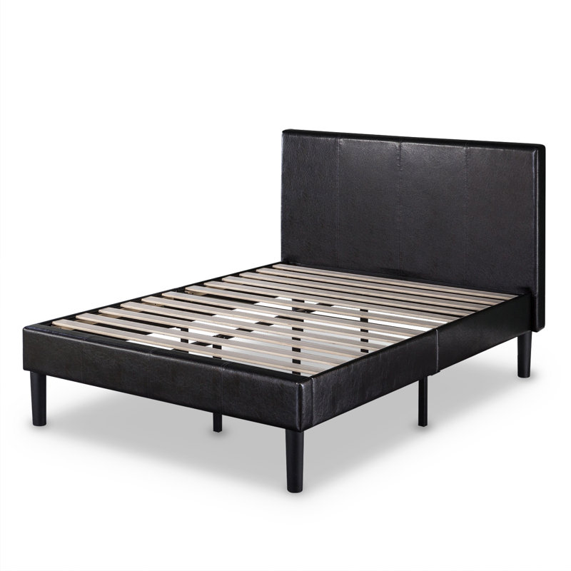 Lit plateforme tapissier Amaar, Double