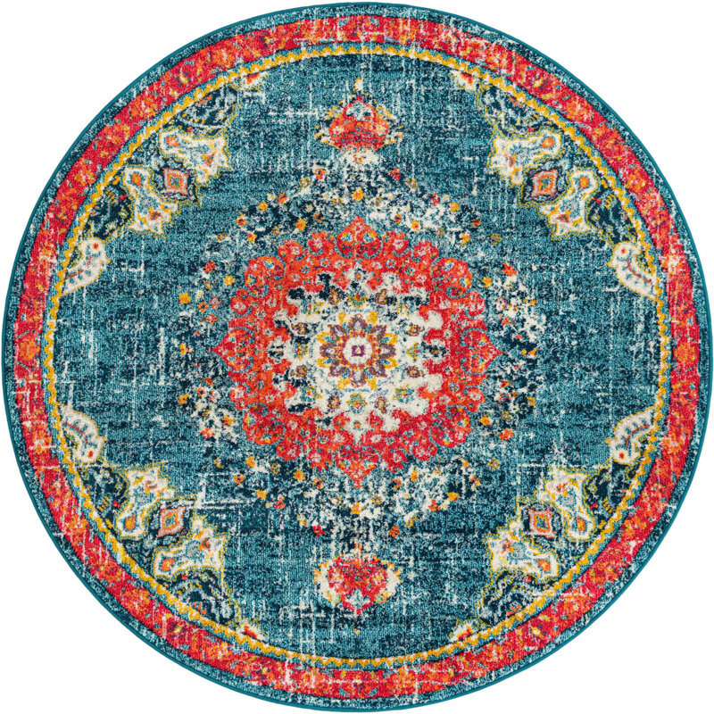 Pennylane Oriental Indoor Rug, Round 7'10"