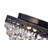 Lacayo 3 - Light 12" Luxury Flush Mount Chandelier with Crystals