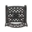 Tabouret de bar pivotant en fonte d'aluminium durable avec hauteur réglable et sièges confortables, parfait pour une utilisation intérieure et extérieure.