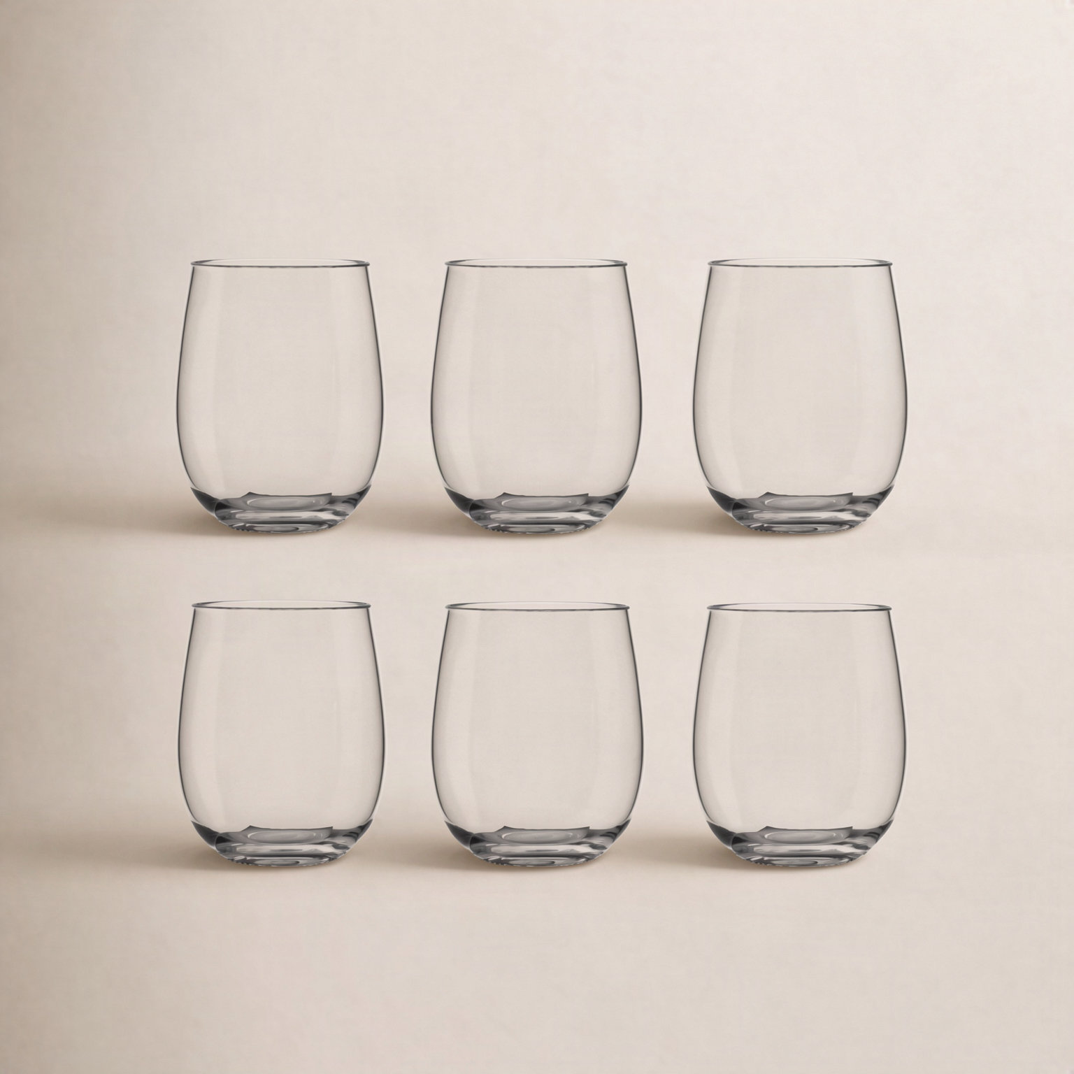 Laya Stemless White Wine Glass