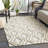 Omaha Geometric Handmade Tufted Wool Cream Area Rug-771930159
