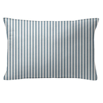 Harwinton Cotton Striped Throw Pillow