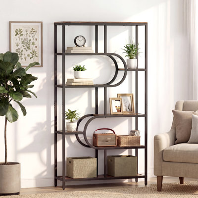 176cm H x 95cm W Metal Standard Bookcase