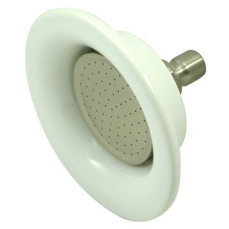 Hot Springs Sunflower Standard Fixed Shower Head, Satin Nickel