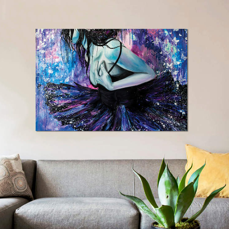 « échéances », impression sur toile, H 8 po x l 12 po x P 0,75 po, Toile tendue