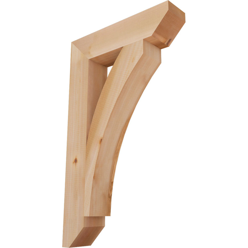 Support latté Thorton l 3 1/2 po x P 18 po x H 30 po, cèdre rouge de l'Ouest, Cèdre rouge, H 30 po x l 3,5 po x P 18 po